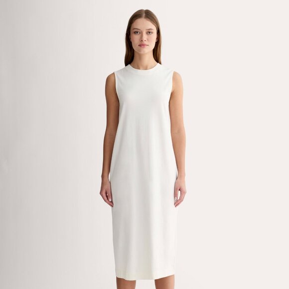 Everlane Women's Weekend Tank Dress in Canvas, Size Medium - Picture 4 of 4